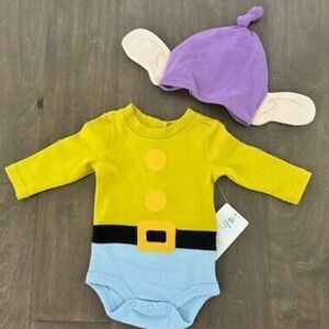 Like NEW Disney Dwarf Fun Outfit. 100% Cotton. 12-18M